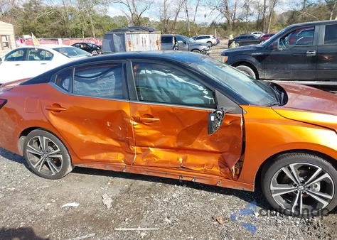 2021 Nissan Sentra Sr Xtronic Cvt z USA, uszkodzony, nr VIN 3N1AB8DV4MY247295